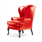 Fotel Houston tapicerowany skórą