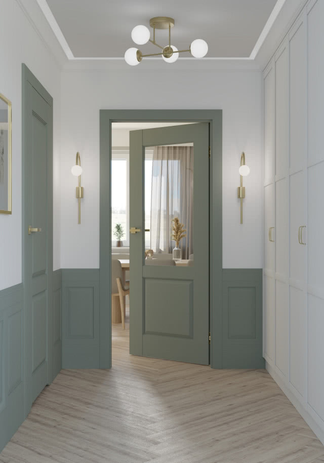 Drzwi Nestor 11 do przedpokoju i kuchni