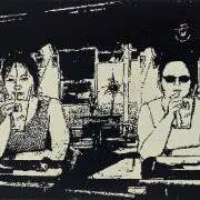 Viola Tycz, "Pole karne", 2016 r., 100 x 60 cm,...