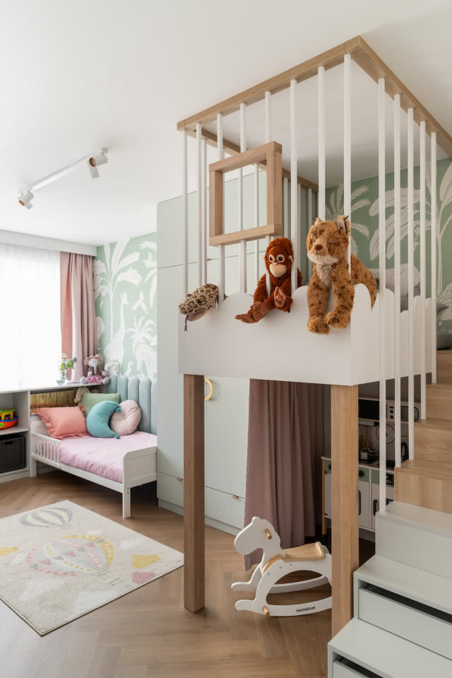 antresola w pokoju dla dzieci