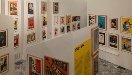 Muzeum Plakatu w Wilanowie wróciło po remoncie z nową wystawą