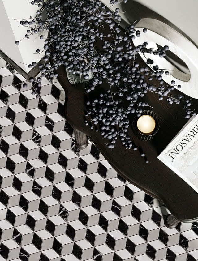 Wzorzyste ściany i podłogi - nowy trend nawet dla minimalistów