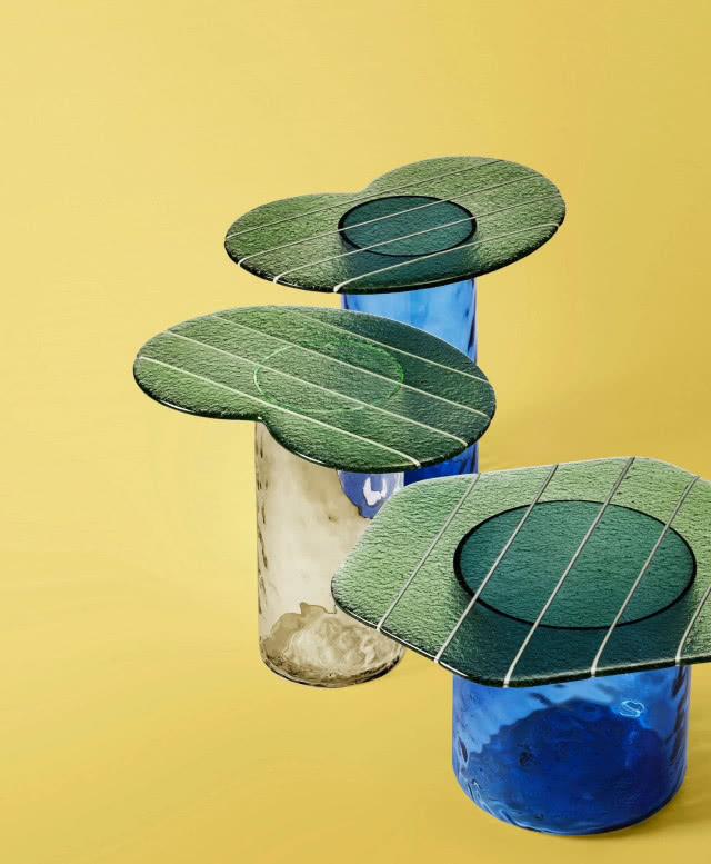 stoliki z różnymi blatami