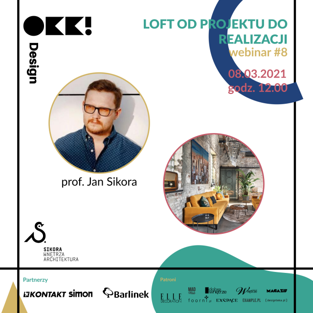 Porozmawiajmy o loftach…Kolejny bezpłatny webinar OKK! design 