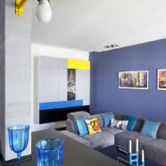 Kolorowe mieszkanie dla singla
