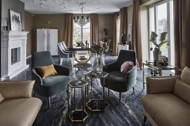 Salon we włoskim stylu