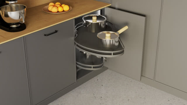 półki narożne Corner Optima ERGO