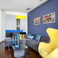 Kolorowe mieszkanie dla singla