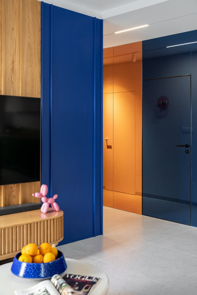 kolorowe ściany w mieszkaniu