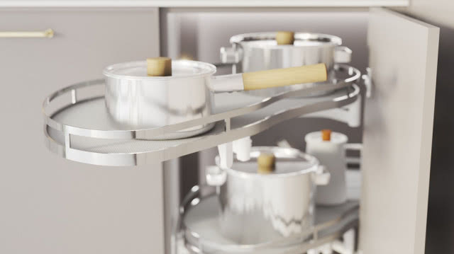 półki narożne Corner Optima ERGO