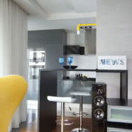 Kolorowe mieszkanie dla singla