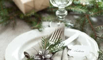 Serwetka z mereżką - dekoracja świątecznego stołu
