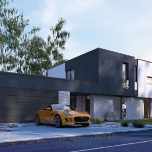 Dom z płaskim dachem - najlepsze projekty