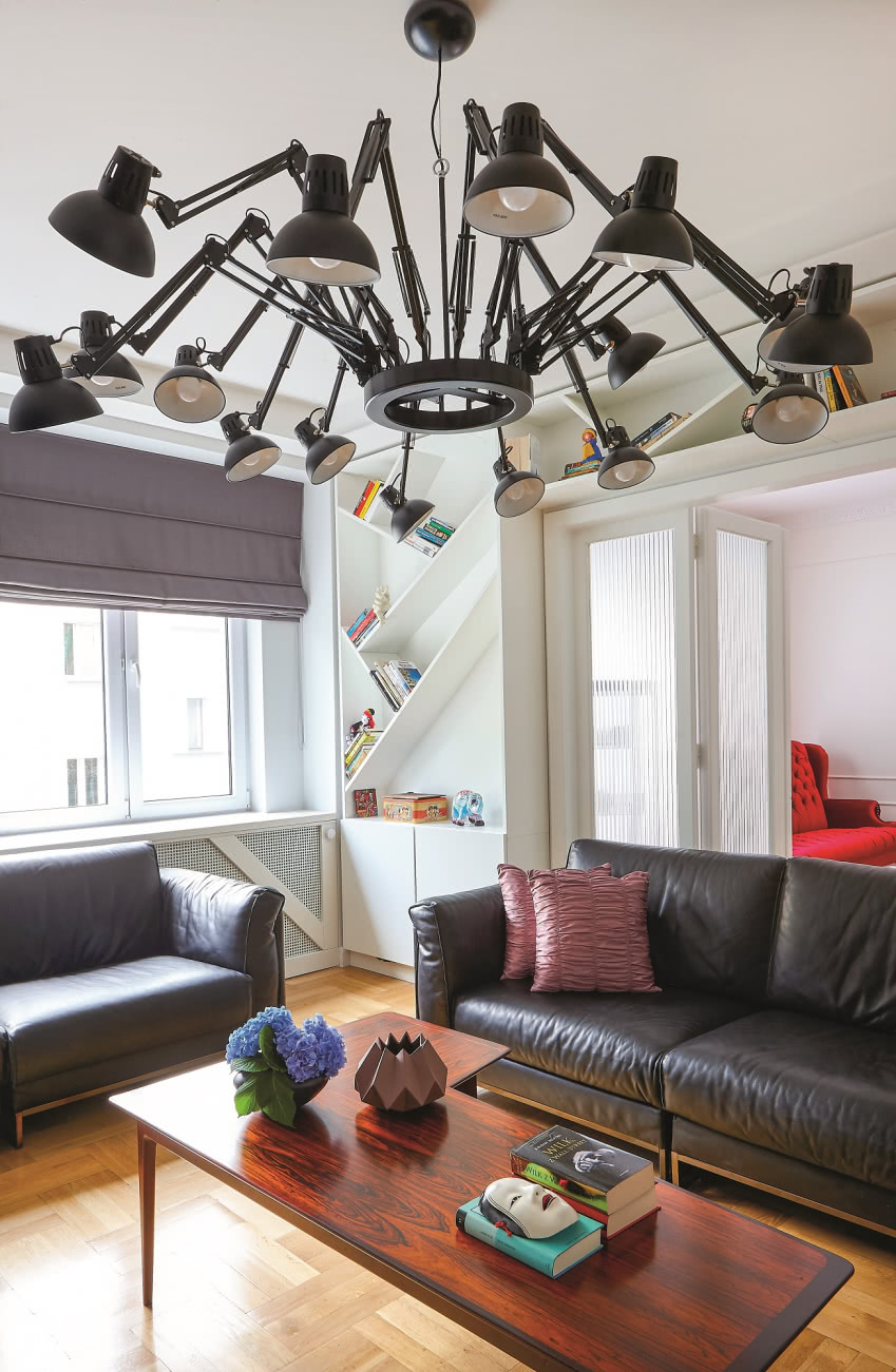 Pokój klubowy, czyli męska jaskinia, zachęca do...