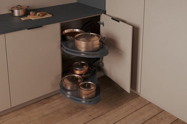 półki narożne Corner Optima ERGO