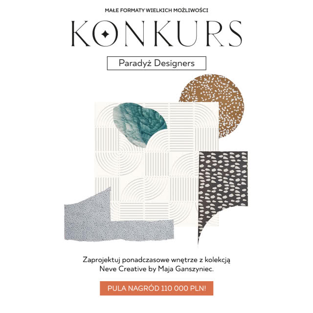 Paradyż Designers - podejmij wyzwanie z kolekcją Neve Creative by Maja Ganszyniec