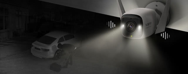 Kamera Wi-Fi do monitoringu zewnętrznego TP-Link Tapo C320WS, samochód, garaż