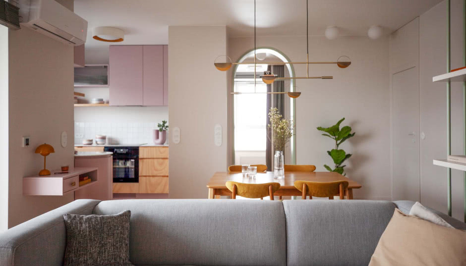 Różowy kolor w kuchni na wymiar - wyjątkowy wystrój, wyjątkowa przestrzeń