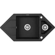 Hexon - zlewozmywak 1,5-komorowy z ociekaczem -...