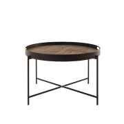 Stolik kawowy Barrio, śr. 80 cm, Pro Living