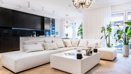 Tak mieszka Hanna Lis! Odwiedzamy stumetrowy apartament na Wilanowie