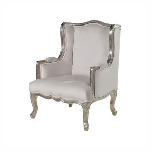 Fotel z drewna, obity tkaniną Hotgate Milord, 
blackbearhouse.pl, 6 190 zł