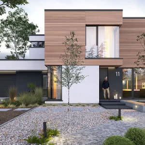 Dom z płaskim dachem - najlepsze projekty