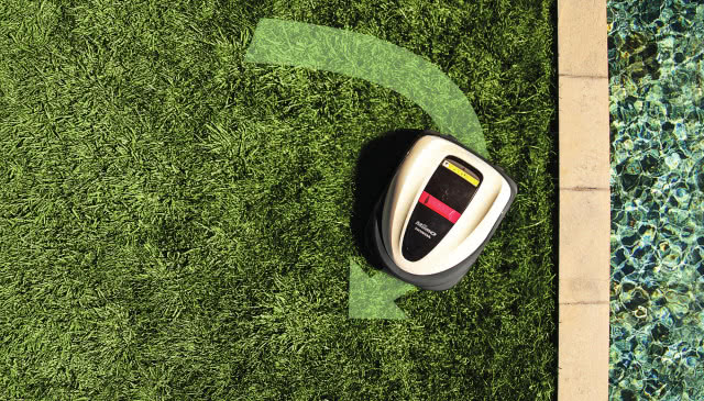 Innowacyjna technologia łagodnego zwrotu przed linią graniczną zwiększa wydajność koszenia, zapewnia maksymalną powierzchnię koszenia i skrócenie czasu pracy. To rozwiązanie, w połączeniu z dużą prędkością robota i nową tarczą tnącą umożliwia skoszenie do 170 mkw./h. Dzięki tym rozwiązaniom Honda Miimo 3000 Live ma opinię robota z najlepszym algorytmem koszenia.