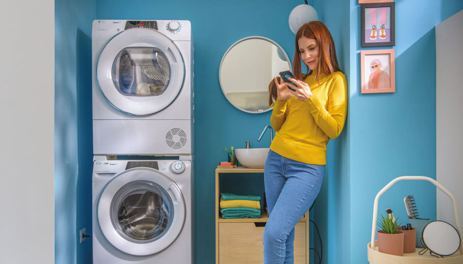 Pranie bez zagnieceń - z suszarkami Candy RapidO