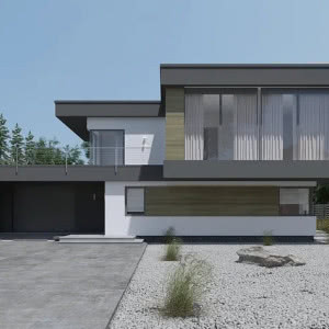 Dom z płaskim dachem - najlepsze projekty