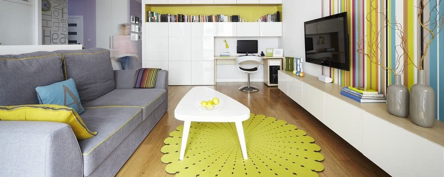 Przestrzeń we wnętrzu - mieszkanie w centrum miasta