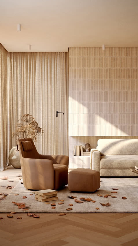 fotel z podnóżkiem