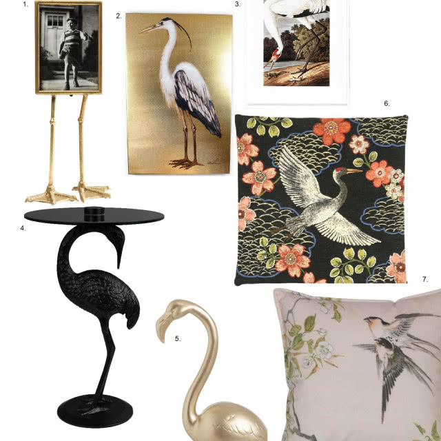 Ptasie motywy we wnętrzu