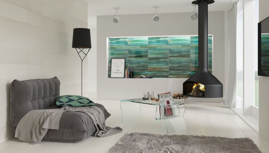 Ściana udekorowana. Wybieramy płytki ceramiczne do salonu, kuchni i łazienki