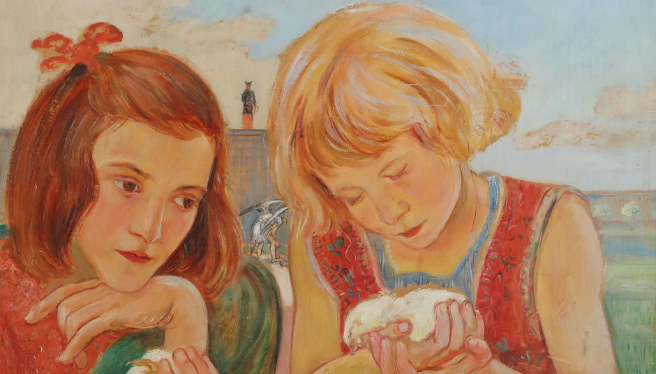 Postać dziecka w sztuce - obrazy i figurki