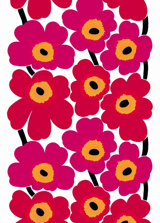 Unikko w wersji czerwono-różowej to must have...