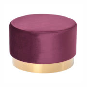 Puf Nuevo, 55x55x35 cm, burgund