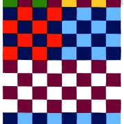 Wzory Maiji Isoli to również zabawy z geometrią....