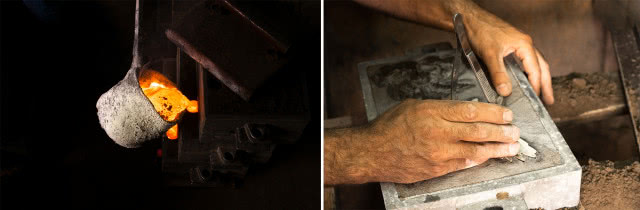 Mosiężne uchwyty meblowe wytwarzane tradycyjną technologią odlewniczą w Polsce!