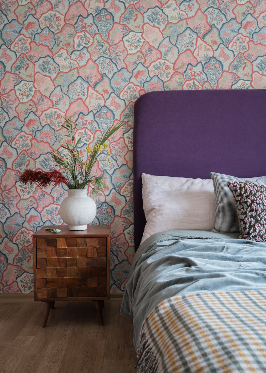 Zjawiskową tapetę marki Elitis zestawiono tutaj...