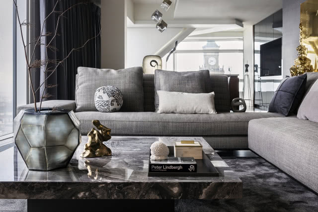 Luksusowe dodatki do salonu w stonowanych barwach