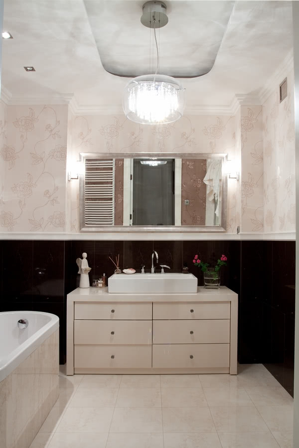 Elegancka łazienka.