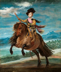 Książę Baltazar Karol na koniu, 1635, olej, płótno, 214,5 x 177 cm, © Photographic Archive, Museo Nacional del Prado, Madryt