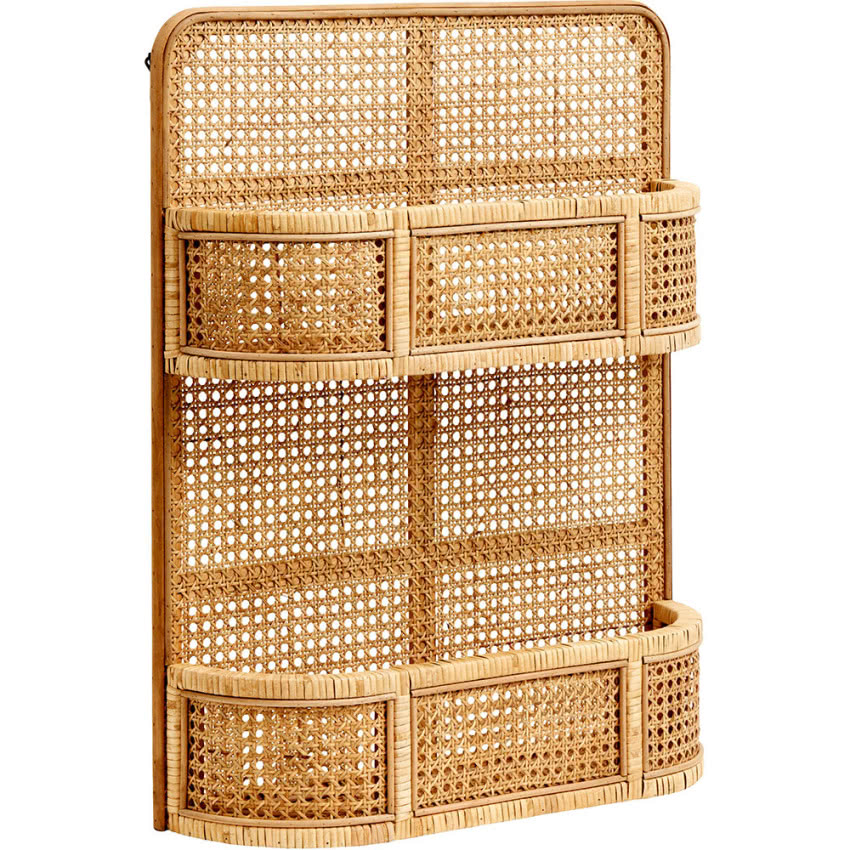 PÓŁKA ŚCIENNA Z PLECIONKĄ WIEDEŃSKĄ LUCCA, 1 149...