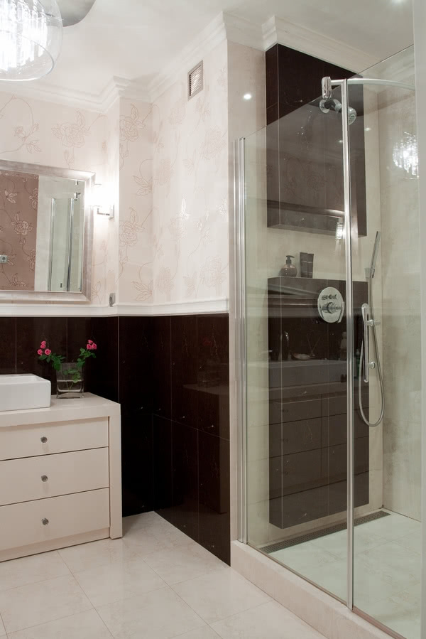 Elegancka łazienka.