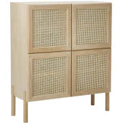 PÓŁKA ŚCIENNA Z PLECIONKĄ WIEDEŃSKĄ LUCCA, 1 149...