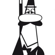 L’omino coi baffi. Równą popularnością
co sam...