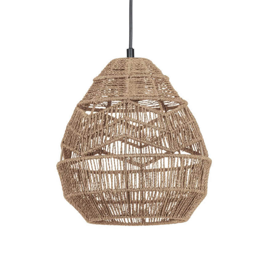 LAMPA WISZĄCA ADELAIDE PLECIONA NATURALNA ŚR. 25...