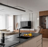 100-metrowy apartament na gdańskim Garnizonie. Ma 40-metrowy salon!