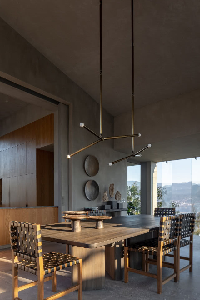 jadalnia z fragmentem kuchni